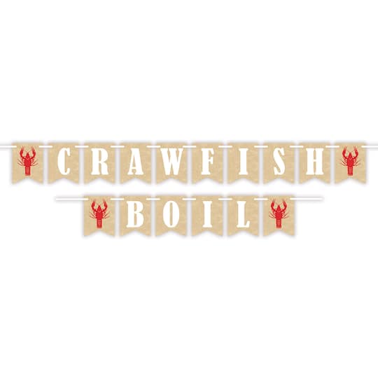 Beistle 7.5Ft Crawfish Boil Streamer in Red | 7.5 ft | Michaels®